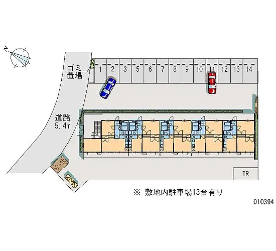 ★手数料０円★小田原市中町２丁目　月極駐車場（LP）